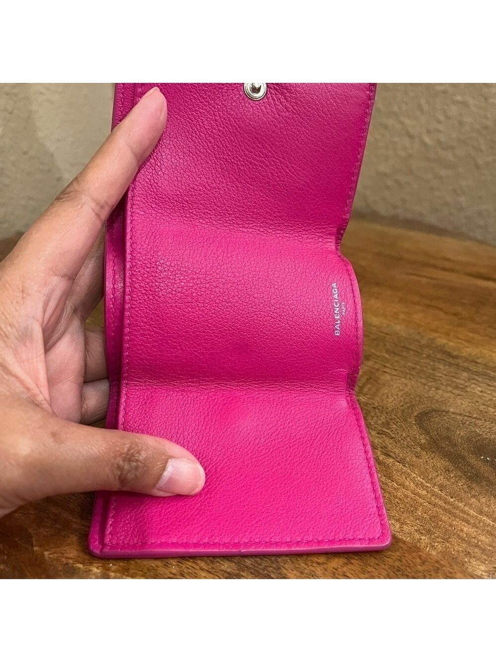 BALENCIAGA PAPIER MINI WALLET - Picture 9 of 12